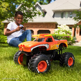 Spin Master Monster Jam, camión monstruo El Toro Loco RC con efectos de humo atomizador, escala 1:15, juguetes para niños y niñas a partir de 3 años, Radiocontrol Monster Jam , camión monstruo El Toro Loco RC con efectos de humo atomizador, escala 1:15, juguetes para niños y niñas a partir de 3 años, Monster truck, 4 año(s), Plástico, Negro, Naranja