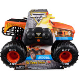 Spin Master Monster Jam, camión monstruo El Toro Loco RC con efectos de humo atomizador, escala 1:15, juguetes para niños y niñas a partir de 3 años, Radiocontrol Monster Jam , camión monstruo El Toro Loco RC con efectos de humo atomizador, escala 1:15, juguetes para niños y niñas a partir de 3 años, Monster truck, 4 año(s), Plástico, Negro, Naranja