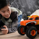 Spin Master Monster Jam, camión monstruo El Toro Loco RC con efectos de humo atomizador, escala 1:15, juguetes para niños y niñas a partir de 3 años, Radiocontrol Monster Jam , camión monstruo El Toro Loco RC con efectos de humo atomizador, escala 1:15, juguetes para niños y niñas a partir de 3 años, Monster truck, 4 año(s), Plástico, Negro, Naranja