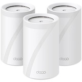 TP-Link Deco BE65 Tribanda (2.4 GHz / 5 GHz / 6 GHz) Wi-Fi 7 (802.11be) Blanco 4 Interno, Router blanco, Blanco, Interno, Sistema de malla, Tribanda (2.4 GHz / 5 GHz / 6 GHz), Wi-Fi 7 (802.11be), 9214 Mbit/s