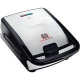 Tefal SW854D16 sandwichera 700 W Negro, Acero inoxidable acero fino/Negro, 700 W, 2 pieza(s), 32 pieza(s)