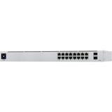 Ubiquiti UniFi 16-Port PoE , Interruptor/Conmutador gris, Gestionado, L2/L3, Gigabit Ethernet (10/100/1000), Energía sobre Ethernet (PoE), Montaje en rack, 1U