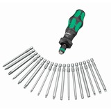 Wera 05057483001 destornillador manual Destornillador múltiple, Llave de tubo negro/Verde, Negro / Azul