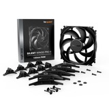 be quiet! SILENT WINGS PRO 4 | 140mm PWM Carcasa del ordenador Ventilador 14 cm Negro 1 pieza(s) negro, Ventilador, 14 cm, 2400 RPM, 36,8 dB, 97,41 cfm, 165,5 m³/h