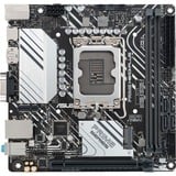 ASUS PRIME H610I-PLUS-CSM Intel H610 LGA 1700 mini ITX, Placa base Intel, LGA 1700, Intel® Celeron®, Intel® Core™ i3, Intel® Core™ i5, Intel® Core™ i7, Intel® Core™ i9,..., DDR5-SDRAM, 96 GB, DIMM