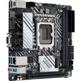 ASUS PRIME H610I-PLUS-CSM Intel H610 LGA 1700 mini ITX, Placa base Intel, LGA 1700, Intel® Celeron®, Intel® Core™ i3, Intel® Core™ i5, Intel® Core™ i7, Intel® Core™ i9,..., DDR5-SDRAM, 96 GB, DIMM