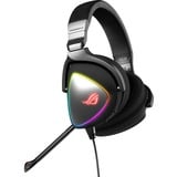 ASUS ROG Delta S Auriculares Alámbrico Diadema Juego Negro, Auriculares para gaming negro, Alámbrico, Juego, 300 g, Auriculares, Negro