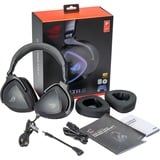 ASUS ROG Delta S Auriculares Alámbrico Diadema Juego Negro, Auriculares para gaming negro, Alámbrico, Juego, 300 g, Auriculares, Negro