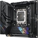 ASUS ROG STRIX B760-I GAMING WIFI Intel B760 LGA 1700 mini ITX, Placa base negro, Intel, LGA 1700, Intel® Celeron®, Intel® Core™ i3, Intel® Core™ i5, Intel® Core™ i7, Intel® Core™ i9,..., LGA 1700, DDR5-SDRAM, 64 GB