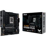 ASUS TUF GAMING B760M-PLUS Intel B760 LGA 1700 micro ATX, Placa base negro, Intel, LGA 1700, Intel® Celeron®, Intel® Core™ i3, Intel® Core™ i5, Intel® Core™ i7, Intel® Core™ i9,..., LGA 1700, DDR5-SDRAM, 128 GB