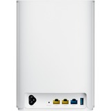 ASUS ZenWiFi AX Hybrid (XP4) (1-PK) Doble banda (2,4 GHz / 5 GHz) Wi-Fi 6 (802.11ax) Blanco 2 Interno, Router blanco, Blanco, Interno, Poder, Estado, Doble banda (2,4 GHz / 5 GHz), Wi-Fi 6 (802.11ax), 802.11a, 802.11b, 802.11g, Wi-Fi 4 (802.11n), Wi-Fi 5 (802.11ac), Wi-Fi 6 (802.11ax)