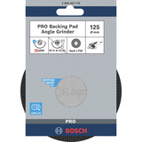 Bosch 2 608 601 716 accesorio para amoladora angular Almohadilla de apoyo, Plato lijador Almohadilla de apoyo, 12,5 cm, Bosch, Negro, 12250 RPM, Plástico