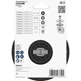 Bosch 2 608 601 716 accesorio para amoladora angular Almohadilla de apoyo, Plato lijador Almohadilla de apoyo, 12,5 cm, Bosch, Negro, 12250 RPM, Plástico