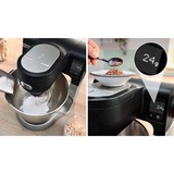 Bosch Serie 6 MUMS6ZS13D robot de cocina 1600 W 5,5 L Negro, Acero inoxidable Balanza integrada negro/Acero fino, 5,5 L, Negro, Acero inoxidable, 3,5 kg, 2,5 kg, Error, Si, 6,35 cm (2.5")