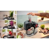 Bosch Serie 6 MUMS6ZS13D robot de cocina 1600 W 5,5 L Negro, Acero inoxidable Balanza integrada negro/Acero fino, 5,5 L, Negro, Acero inoxidable, 3,5 kg, 2,5 kg, Error, Si, 6,35 cm (2.5")