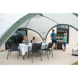 Coleman Event Shelter XL 4500 x 4500 m Blanco Poliéster, Pabellón gris claro/Gris, Blanco, Monocromo, Poliéster, Acero, 4500 x 4500 m, 22 kg