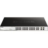 D-Link DGS-1250-28XMP Gestionado L3 Gigabit Ethernet (10/100/1000) Energía sobre Ethernet (PoE) Negro, Interruptor/Conmutador Gestionado, L3, Gigabit Ethernet (10/100/1000), Bidireccional completo (Full duplex), Energía sobre Ethernet (PoE), Montaje en rack