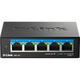 D-Link DMS-105 No administrado L2 2.5G Ethernet (100/1000/2500) Negro, Interruptor/Conmutador No administrado, L2, 2.5G Ethernet (100/1000/2500)