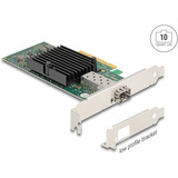 DeLOCK PCIe x8 10 Gigabit LAN 1x SFP+, Adaptador de red 