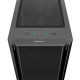 DeepCool CG540 ARGB Cristal templado frontal y lateral, Cajas de torre negro, Midi Tower, PC, Negro, ATX, EATX, micro ATX, Mini-ITX, ABS, SPCC, Vidrio templado, Juego