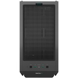 DeepCool CG540 ARGB Cristal templado frontal y lateral, Cajas de torre negro, Midi Tower, PC, Negro, ATX, EATX, micro ATX, Mini-ITX, ABS, SPCC, Vidrio templado, Juego