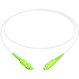 Digitus Cable de parche de fibra óptica simplex, reforzado con acero, monomodo, SC/APC > SC/APC blanco