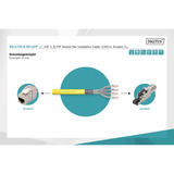 Digitus DK-1744-A-VH-10-P, Cable amarillo