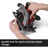 EINHELL TP-CS 18/165 Li BL, 4331225, Sierra circular rojo/Negro