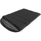 Easy Camp 240209 Raven Square Double 5°C, Saco de dormir negro