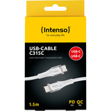 Intenso Cable USB C315C blanco