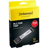 Intenso Top M.2 256 GB Serial ATA III, Unidad de estado sólido 256 GB, M.2, 520 MB/s, 6 Gbit/s