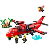 LEGO Avión de Rescate de Bomberos, Juegos de construcción Juego de construcción, 6 año(s), Plástico, 478 pieza(s), 894 g