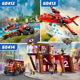 LEGO Avión de Rescate de Bomberos, Juegos de construcción Juego de construcción, 6 año(s), Plástico, 478 pieza(s), 894 g