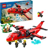 LEGO City Avión de Rescate de Bomberos, Juegos de construcción Juego de construcción, 6 año(s), Plástico, 478 pieza(s), 894 g