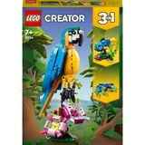 LEGO Creator 3-in-1 Loro Exótico, Juegos de construcción Juego de construcción, 7 año(s), Plástico, 253 pieza(s), 361 g