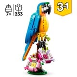 LEGO Creator Loro Exótico, Juegos de construcción Juego de construcción, 7 año(s), Plástico, 253 pieza(s), 361 g