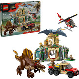 LEGO Misión Aérea: Spinosaurus y Quetzalcoatlus, Juegos de construcción Juego de construcción, 8 año(s), Plástico, 984 pieza(s), 1,77 kg