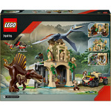 LEGO Misión Aérea: Spinosaurus y Quetzalcoatlus, Juegos de construcción Juego de construcción, 8 año(s), Plástico, 984 pieza(s), 1,77 kg