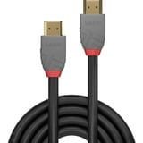 Lindy 36953 cable HDMI 2 m HDMI tipo A (Estándar) Negro gris, 2 m, HDMI tipo A (Estándar), HDMI tipo A (Estándar), 3D, 48 Gbit/s, Negro