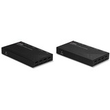 Lindy Extensor HDMI y HDBaseT, Alargador de HDMI negro