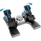 Logitech Flight Rudder Pedals Negro, Plata USB 2.0 Simulador de Vuelo Analógico/Digital PC, Pedales Simulador de Vuelo, PC, Analógico/Digital, Alámbrico, USB 2.0, Negro, Plata