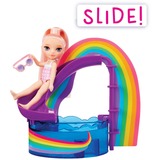 MGA Entertainment Rainbow High Little Pool Day with Blush Playset, Muñecos Rainbow High Little Pool Day with Blush Playset, Muñeca fashion, Femenino, 4 año(s), 140 mm, Multicolor