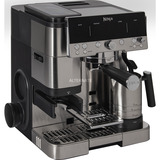 Ninja Luxe Premium portafiltro ES601EU, Cafetera espresso plateado/Negro