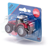 SIKU Massey Ferguson Modelo a escala de tractor Previamente montado, Automóvil de construcción Modelo a escala de tractor, Previamente montado, Massey Ferguson, Cualquier género, Metal, Plástico, Negro, Rojo