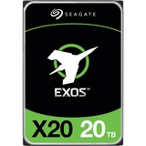 Seagate Enterprise Exos X20 disco duro interno 20 TB 7200 RPM 3.5" SAS, Unidad de disco duro 20 TB, 7200 RPM, 3.5", SAS