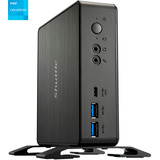 Shuttle NC40U PC/estación de trabajo barebone 0.84L sized PC Negro 7305 Intel® SoC 1,1 GHz negro, 0.84L sized PC, Mini PC barebone, Intel® SoC, DDR4-SDRAM, PCI Express, Serial ATA III, 65 W