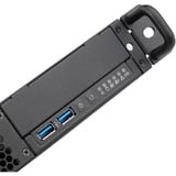 SilverStone RM100 1U-Rackmount, Rack, caja de servidor 