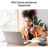 TP-Link TL-WR1502X router inalámbrico Gigabit Ethernet Doble banda (2,4 GHz / 5 GHz) Negro, Router WIRELESS LTE Wi-Fi 6 (802.11ax), Doble banda (2,4 GHz / 5 GHz), Ethernet, Negro, Enrutador portátil