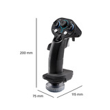 Thrustmaster Sol-R 3 AVA Add-On Grip, Palanca de mando negro