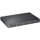 Zyxel XGS2210-52 Gestionado L2 Gigabit Ethernet (10/100/1000) 1U Negro, Interruptor/Conmutador Gestionado, L2, Gigabit Ethernet (10/100/1000), Montaje en rack, 1U